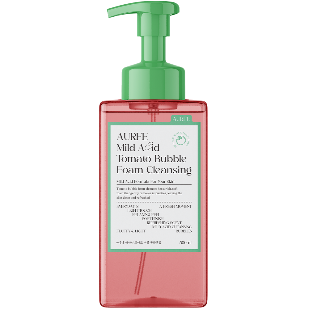 Mild Acidic Tomato Bubble Foam Cleansing